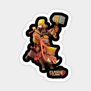 Super Hog Rider Riding - Clash of Clans Magnet