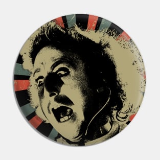 Gene Wilder || Vintage Art Design || SEDAGIVE Pin