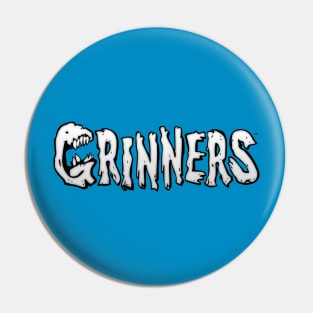 Grinner Bone White Pin