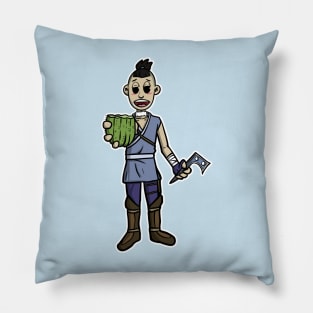 sokka avatar the last airbender cactus Pillow