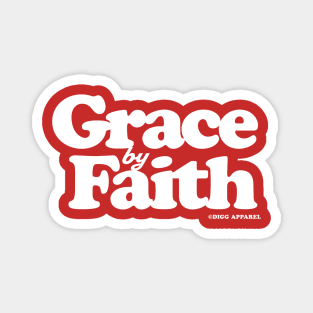 Grace by Faith Magnet