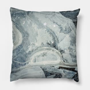 frozen abstract Pillow