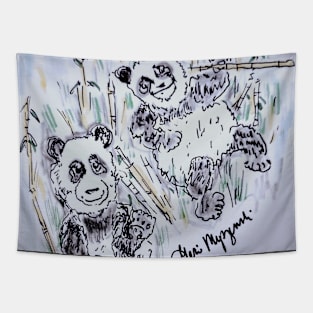 it's a Pandas life Tapestry