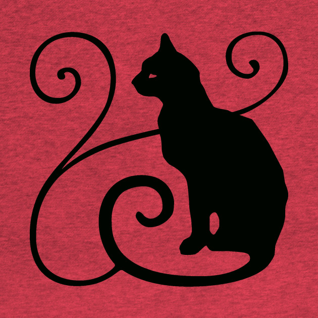 Black Cat Witch Black Magic Cat Gothic Cat Design Black Cat