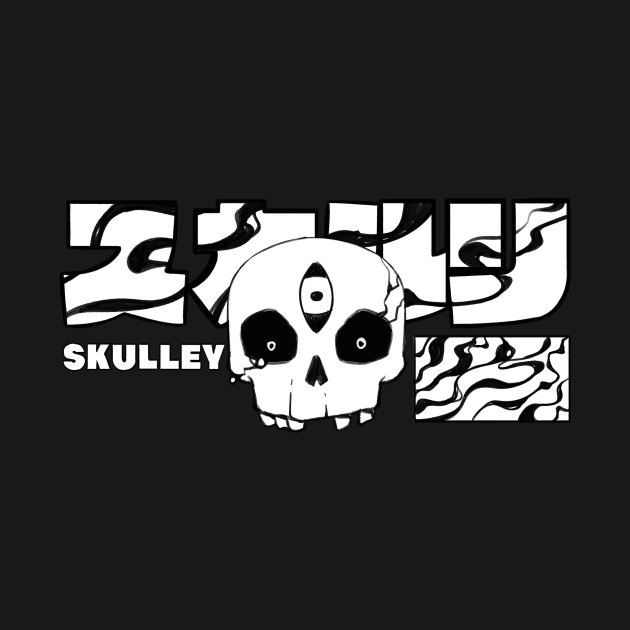 Skulley "skull-eye" kanji by Moodigfx