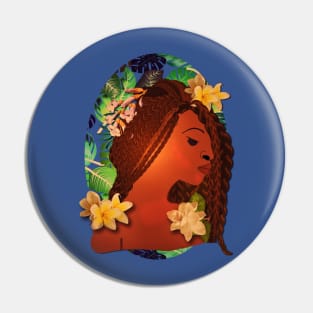 Lady of the Flowers Pin