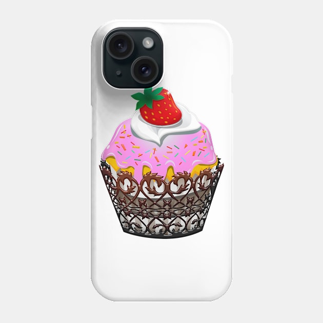 Cup Cake Phone Case by skycloudpics