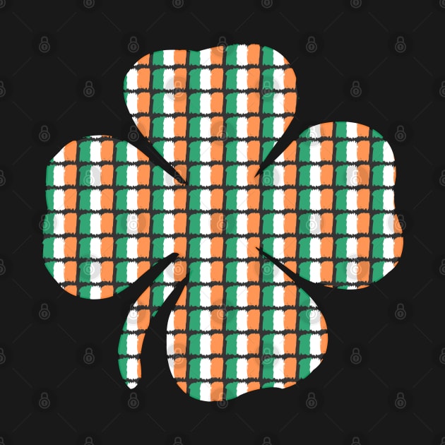 Irish Flag Shamrock, St Patricks Day, Irish, Ireland, March 17th, Irish Sports Fan by Style Conscious