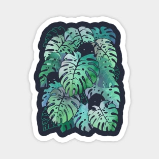 Monstera Monsters Magnet