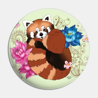 Red Panda Pin