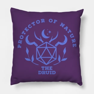 The Druid protector of nature Pillow