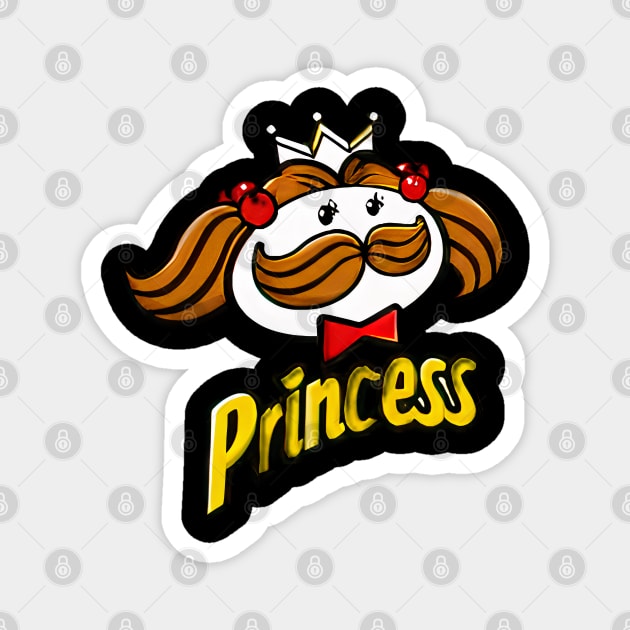 PRINCESS PRINGLES Magnet by Grunge&Gothic