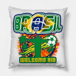 Brasil Welcome Rio Pillow