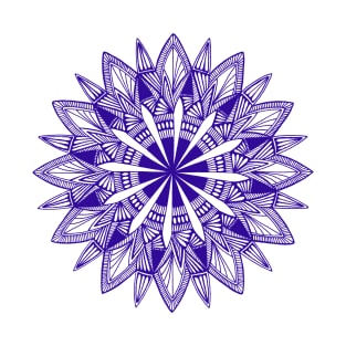 Mandala (purple) T-Shirt