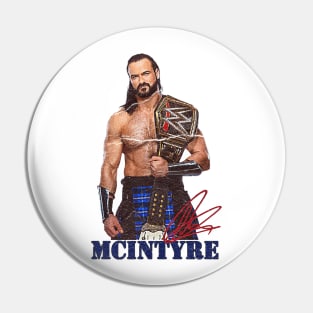 drew mcintyre / vintage style Pin