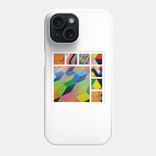 CUBIST COLOUR BLOCKS Phone Case