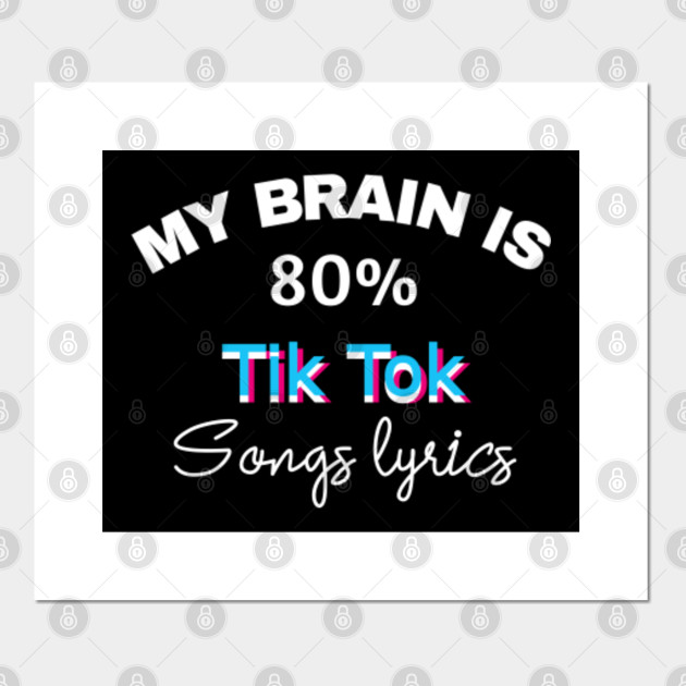 Tik Tok Songs Tik Tok Posters And Art Prints Teepublic