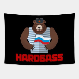 Hardbass Russian Bear Tapestry