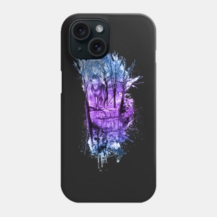 Enchanted Forest Design- Purple Phone Case
