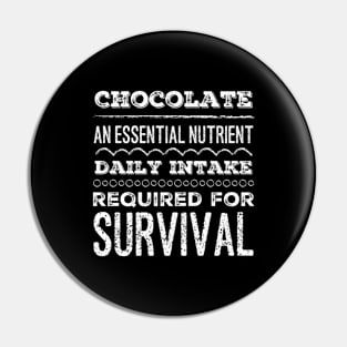 Chocolate An Essential Nutrient Pin