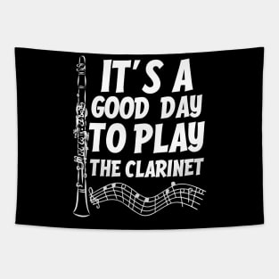 Clarinet Player Tapestry