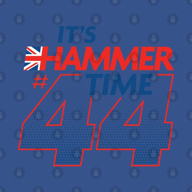 It's Hammer Time 44 - Red Blue Design by Hotshots