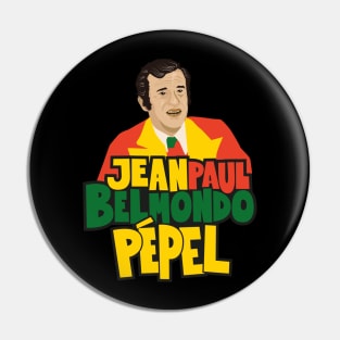 Jean-Paul Belmondo Portrait - French Cinema Icon - Bébel Pin