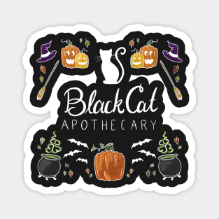 Black Cat Apothecary Magnet