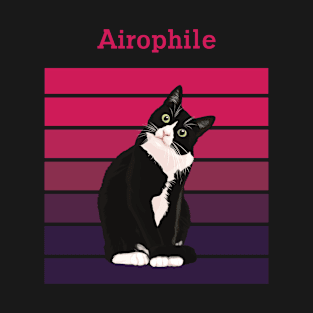 Cat t shirt - Airophile T-Shirt