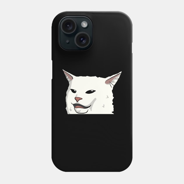 Smudge Table Cat Meme Phone Case by SmudgeLord