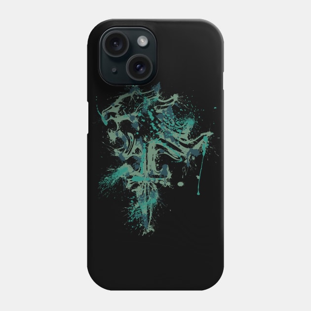 Splatted Fantasy Phone Case by ddjvigo