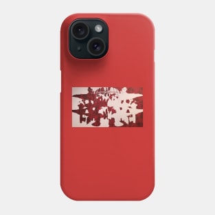 Anti-symmetry abstraction Phone Case