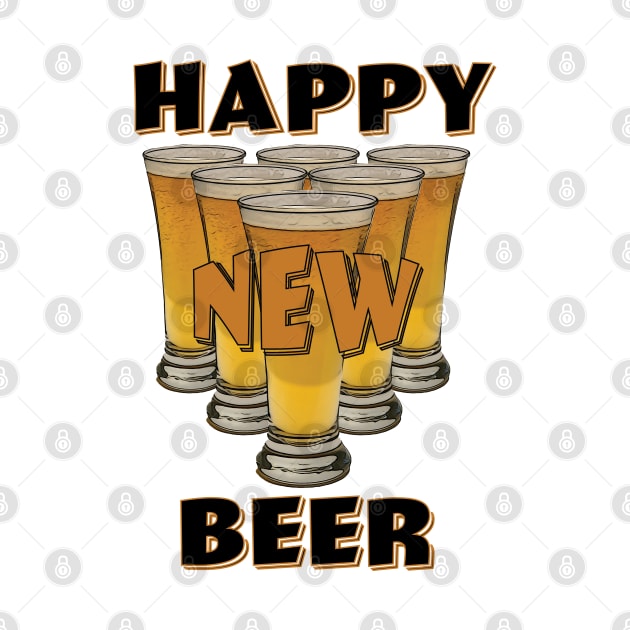 Happy New Beer by LahayCreative2017