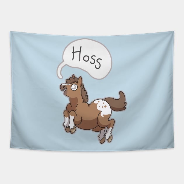 Hoss Horse Tapestry by goccart