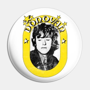 Donovan // 60s Folk Music Fan Pin