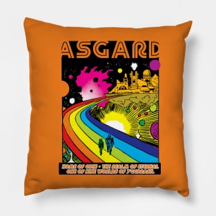 Asgard Home of Odin Pillow