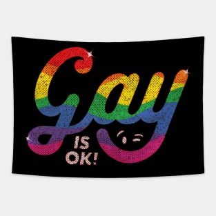 Gay is OK Tapestry