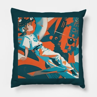 The Boy in Space Pillow