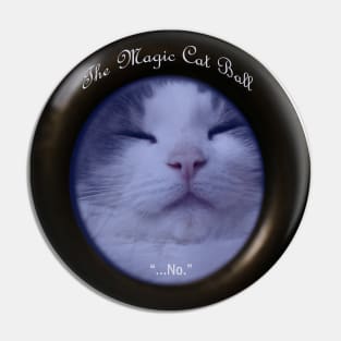 The Magic Cat Ball Pin