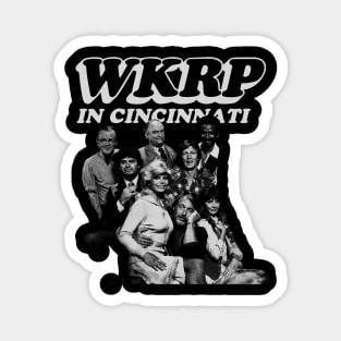 WKRP FAMILY DAY WHITE Magnet