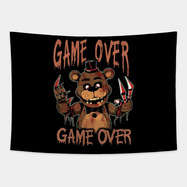 I Survived Five Nights At Freddy's Pizzeria Tapestry by Aldrvnd