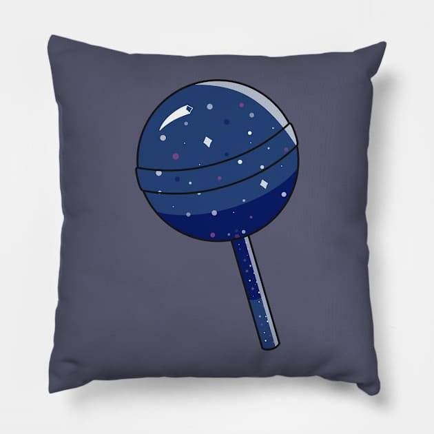 Cosmic Lollipop Pillow by CozyEra