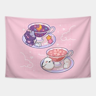 Patchi & Biru Teacup Tapestry