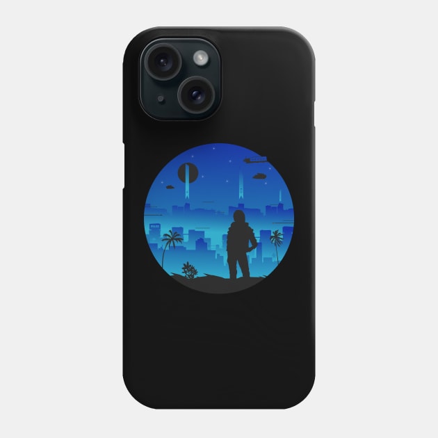 Entering Night City female Phone Case by tottlekopp