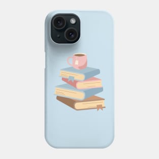 Books And Coffee Phone Case