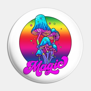 Magic Mushrooms Pin