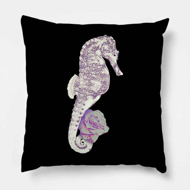 seahorse Pillow by abdoos