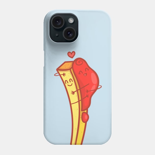 Made for each other Phone Case by juandrewthis