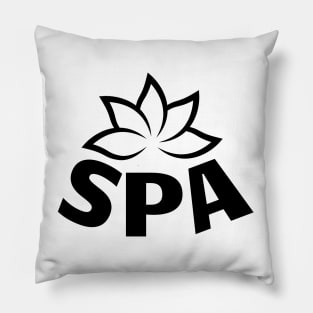 Spa Lotus Flower Pillow