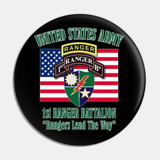 1st Ranger Battalion Pin